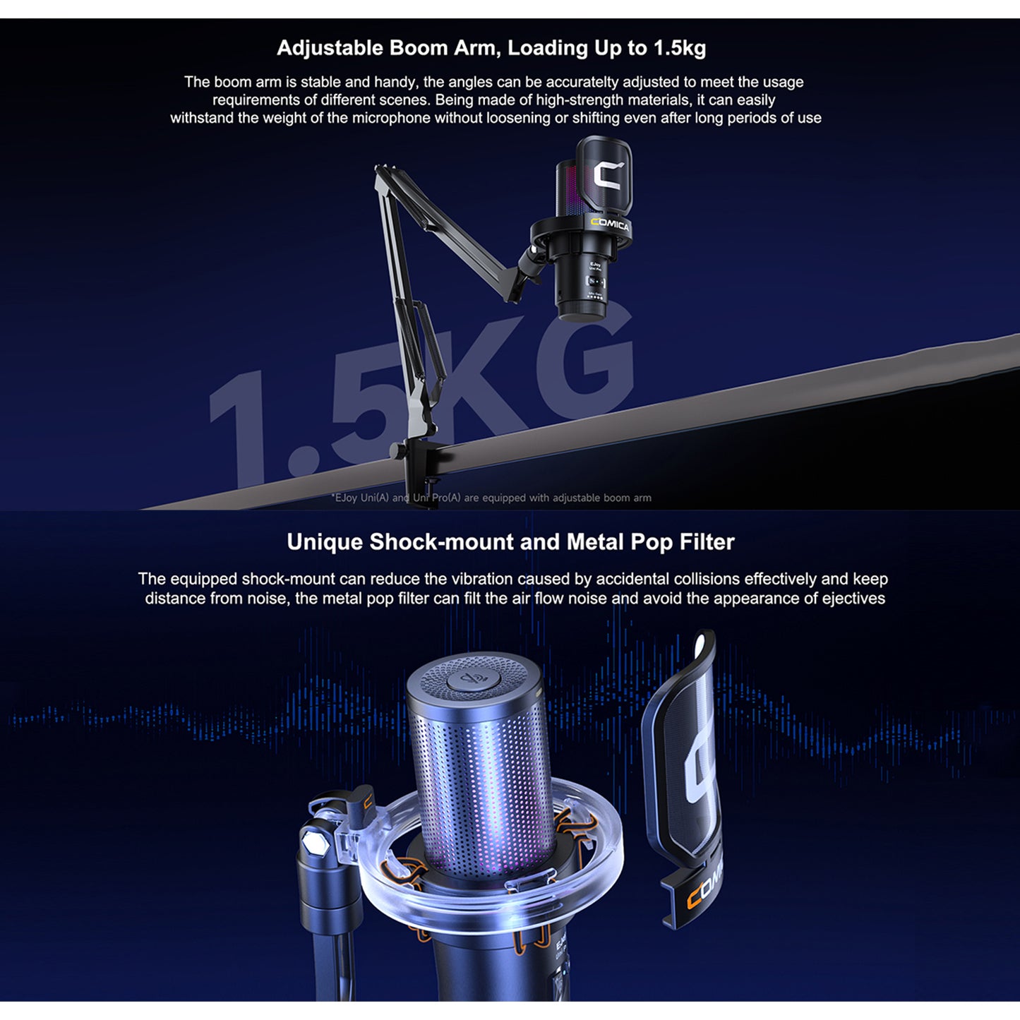 COMICA EJOY UNI PRO WIRELESS MIC