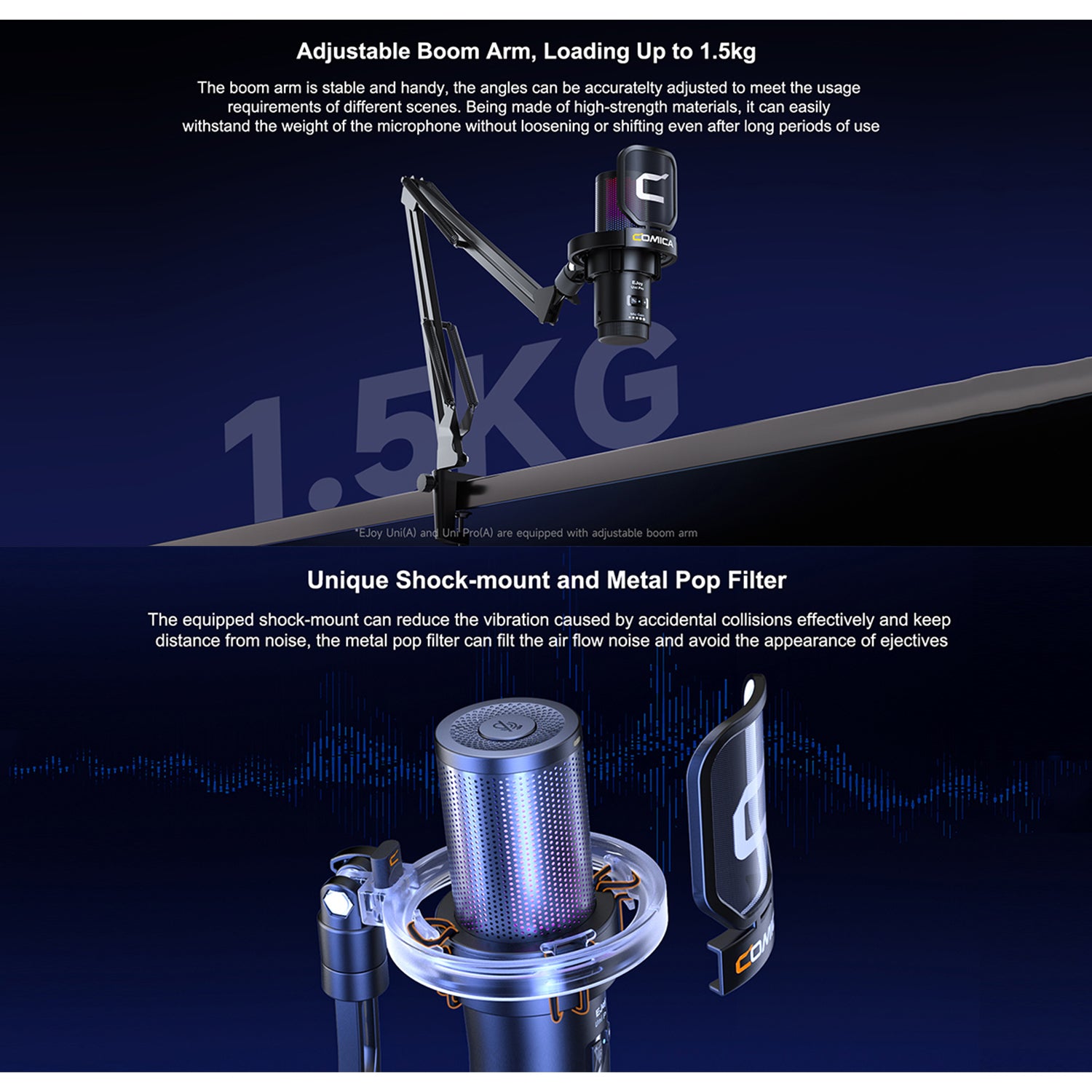 COMICA EJOY UNI PRO WIRELESS MIC