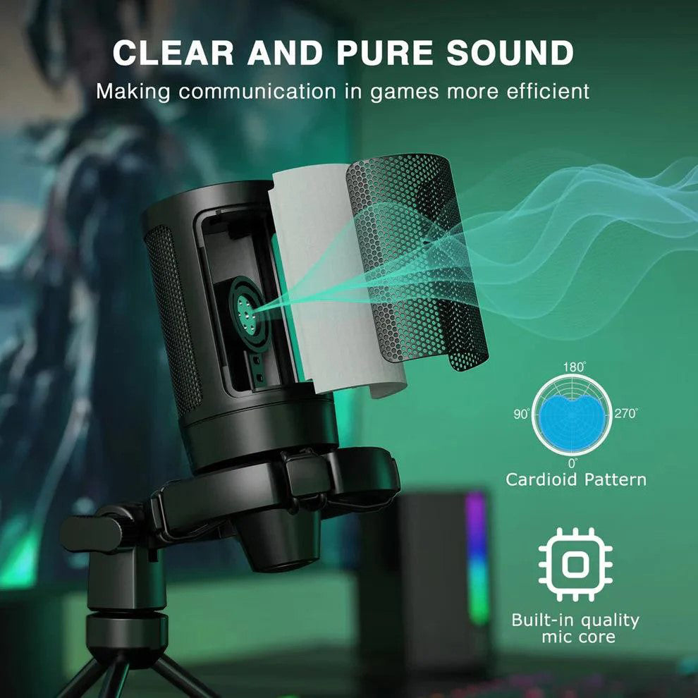 FIFINE AMPLIGAME USB RGB A2 MIC