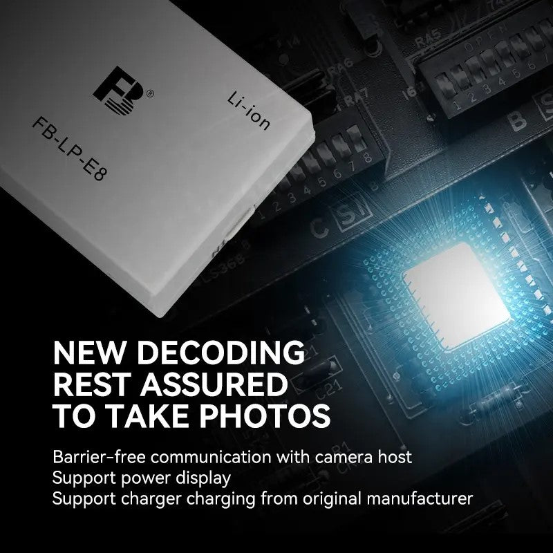 BATTERY FB LP E8