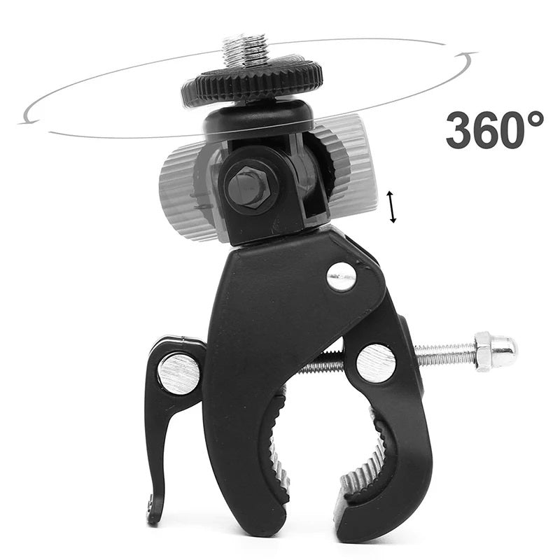 CAMERA HANDLEBAR CLAMP BRACKET