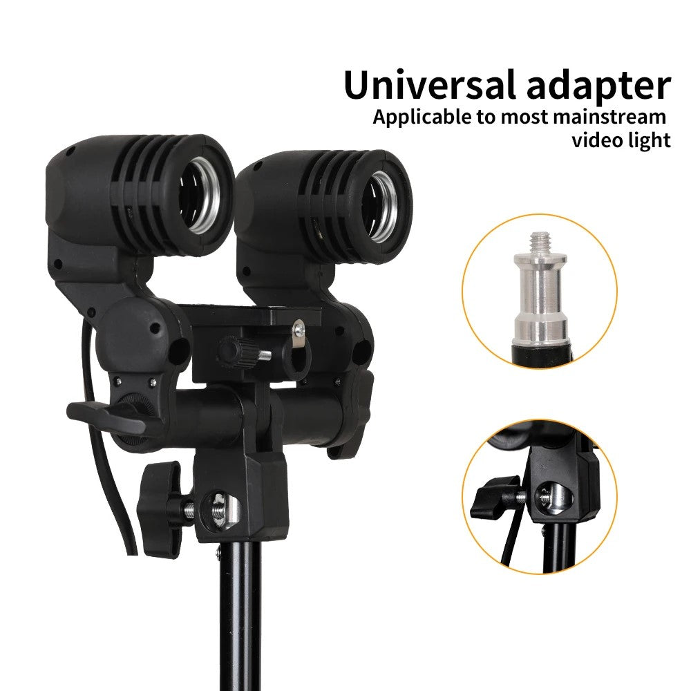 SH LIGHT DOUBLE E27 LAMP HOLDER