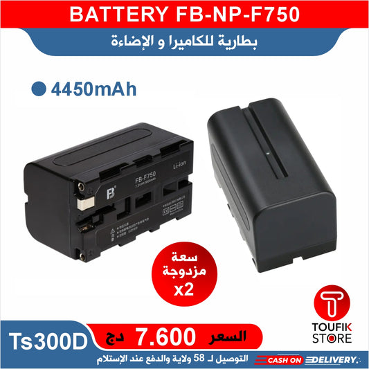 BATTERY FB NP F750