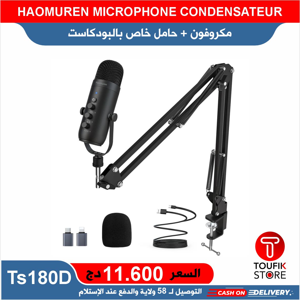 HAOMUREN MICROPHONE CONDENSATEUR