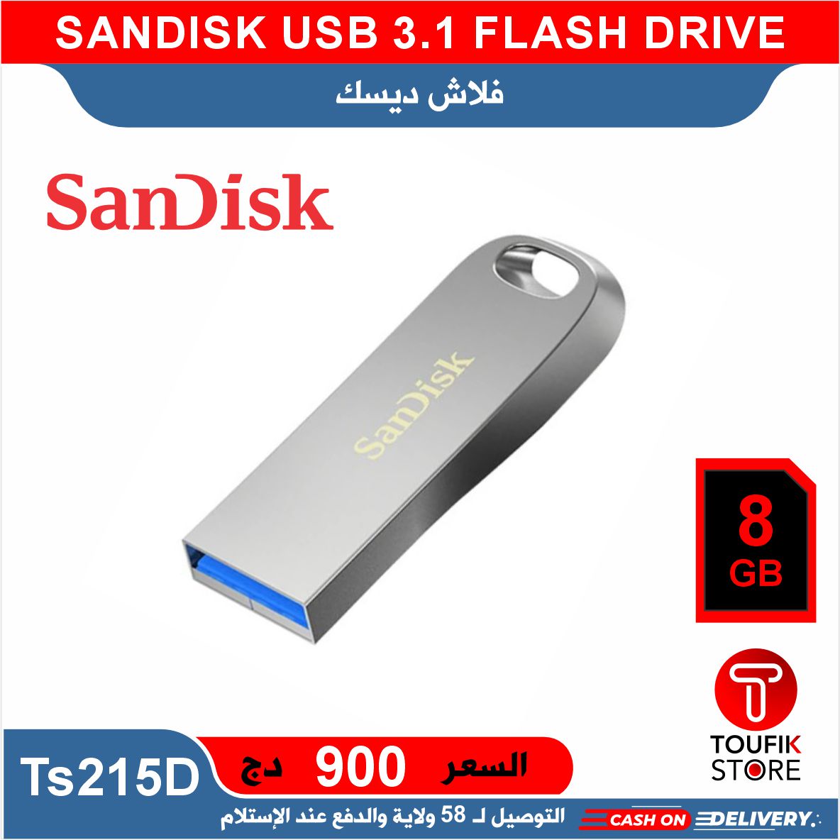 SANDISK USB 3.1 FLASH DRIVE