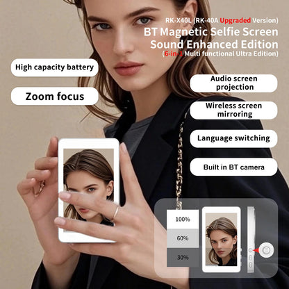 X40L Magnetic Phone Selfie Screen