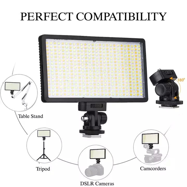 VIDEO LIGHT KIT 416 LED 30W